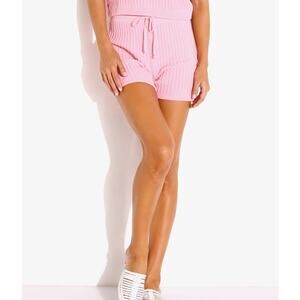 Rue Stiic Evy Pink Knit Shorts, Size Small